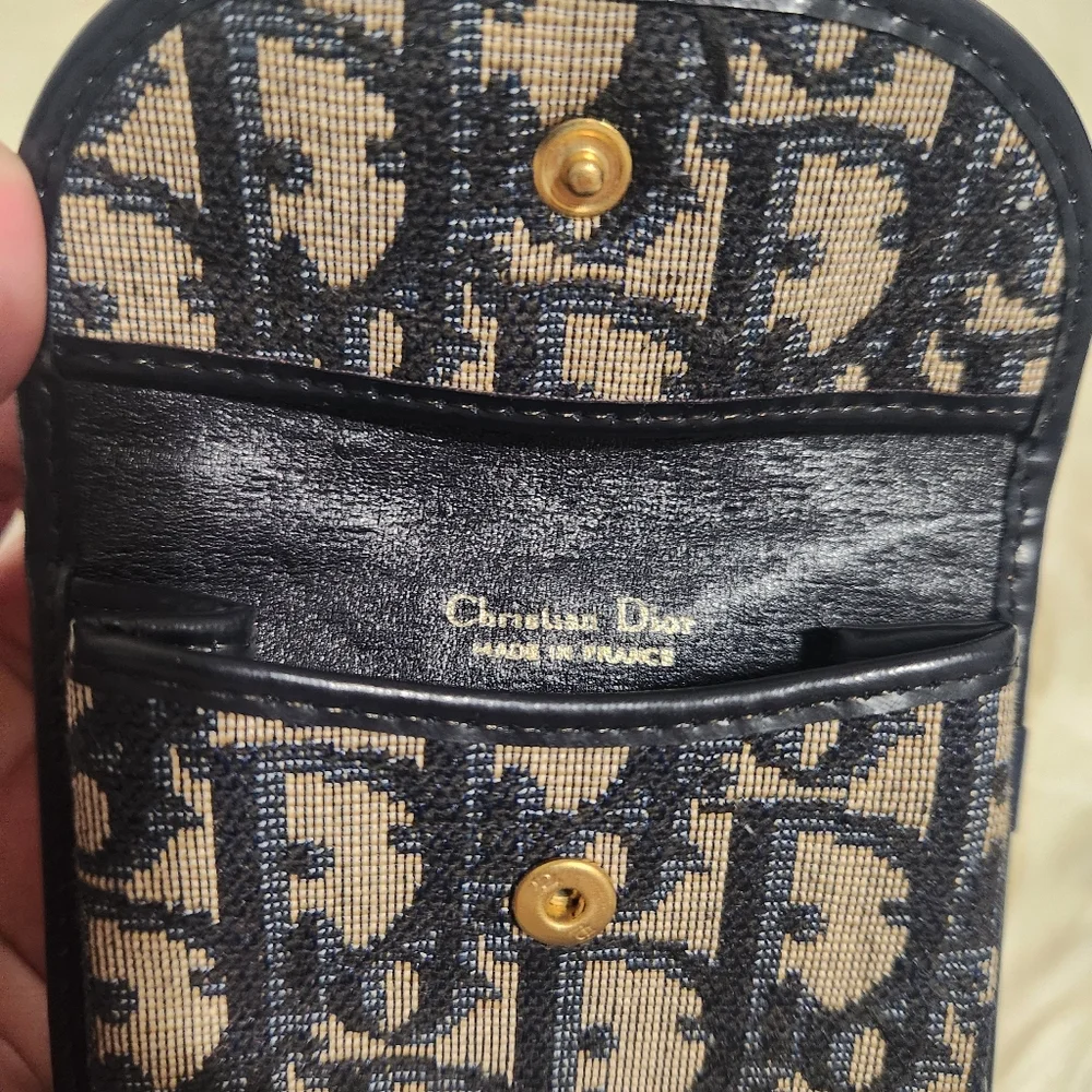 vintage christian dior coin purse
